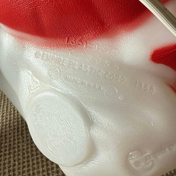 Vintage 1968 Empire Plastic Corp. Santa Claus Christmas Tabletop Blow Mold 13” - Picture 3 of 4
